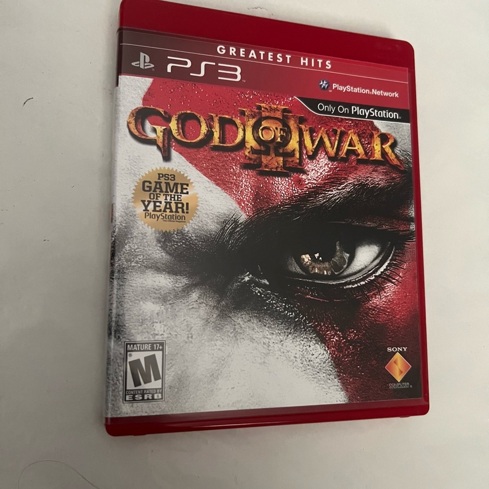 PS3 God of War III Greatest Hits Game, 2010